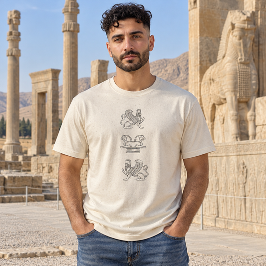 Natural – Eternal Guardians Tee – worn by model