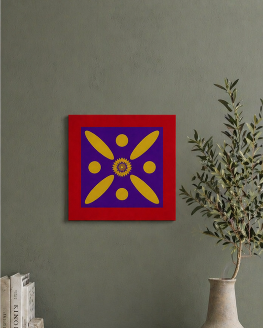 Derafsh Kaviani Sasanian Flag Canvas