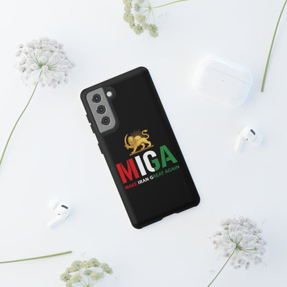 MIGA "Make Iran Great Again" Lion & Sun Phone Case