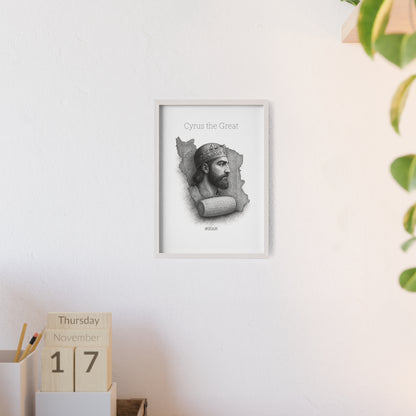 Cyrus the Great Framed Poster