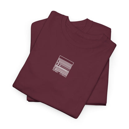 Maroon – Persian Queen Tee – folded