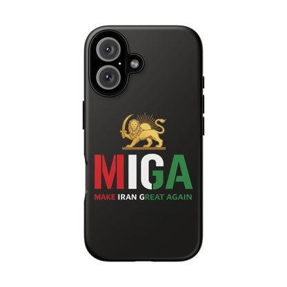 MIGA "Make Iran Great Again" Lion & Sun Phone Case