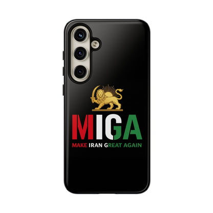 MIGA "Make Iran Great Again" Lion & Sun Phone Case