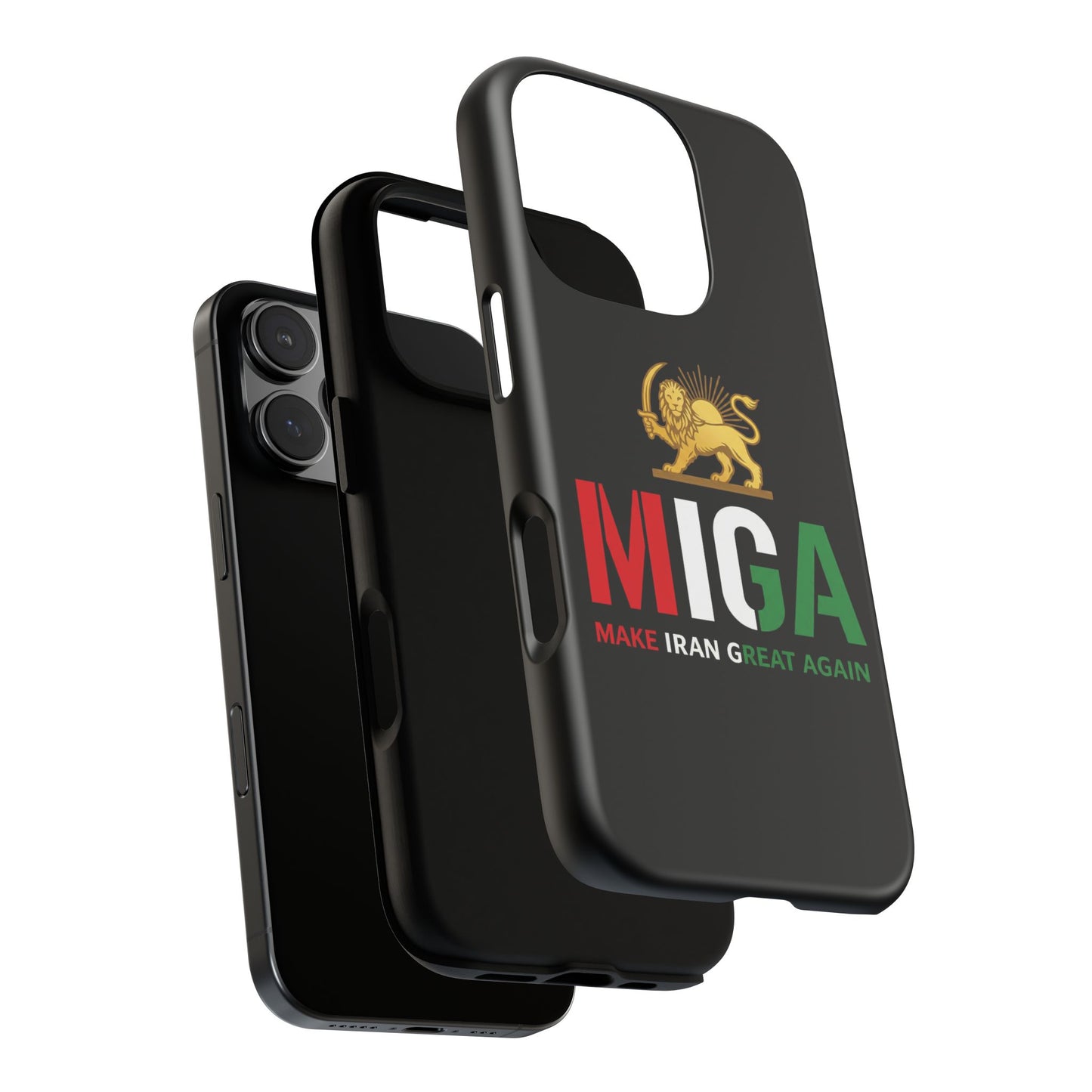 MIGA "Make Iran Great Again" Lion & Sun Phone Case