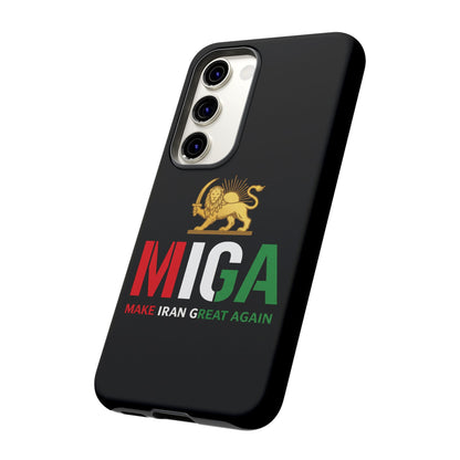 MIGA "Make Iran Great Again" Lion & Sun Phone Case