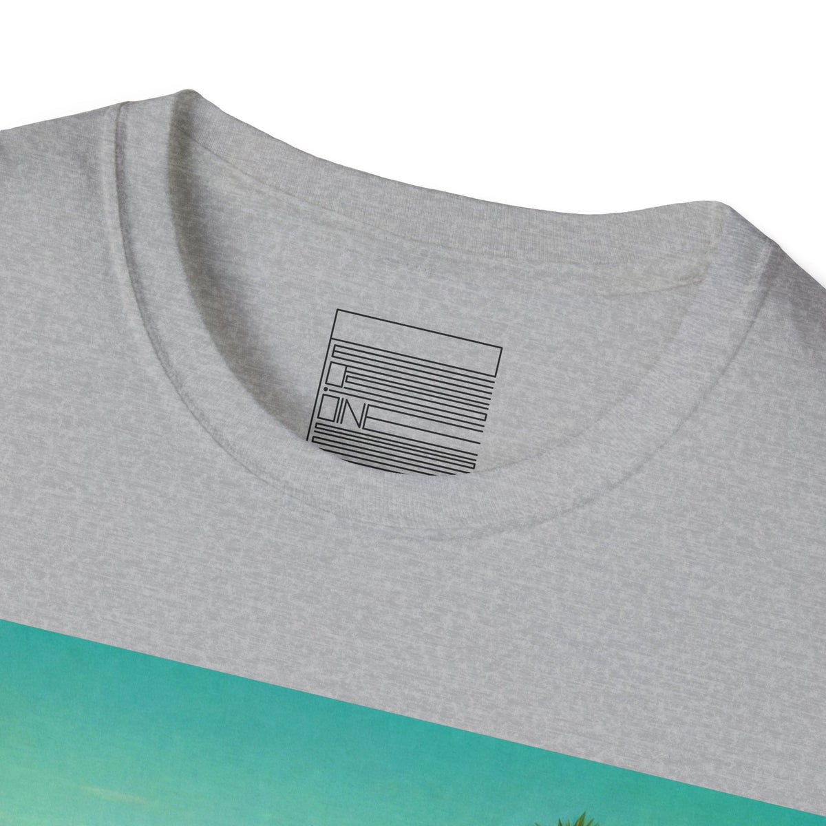 Sport Grey – Grand Theft Istak Tee – close-up
