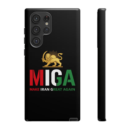 MIGA "Make Iran Great Again" Lion & Sun Phone Case