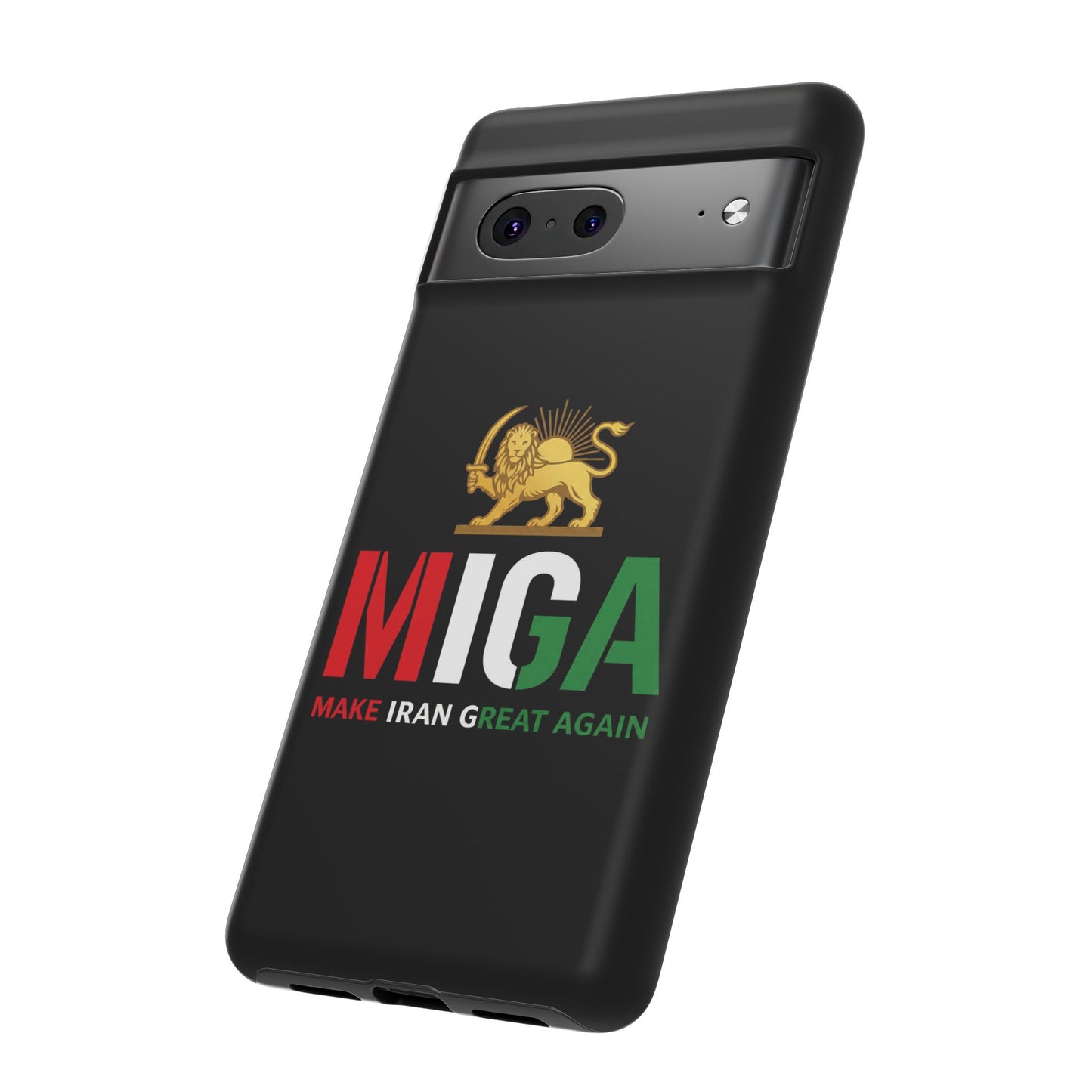 MIGA "Make Iran Great Again" Lion & Sun Phone Case