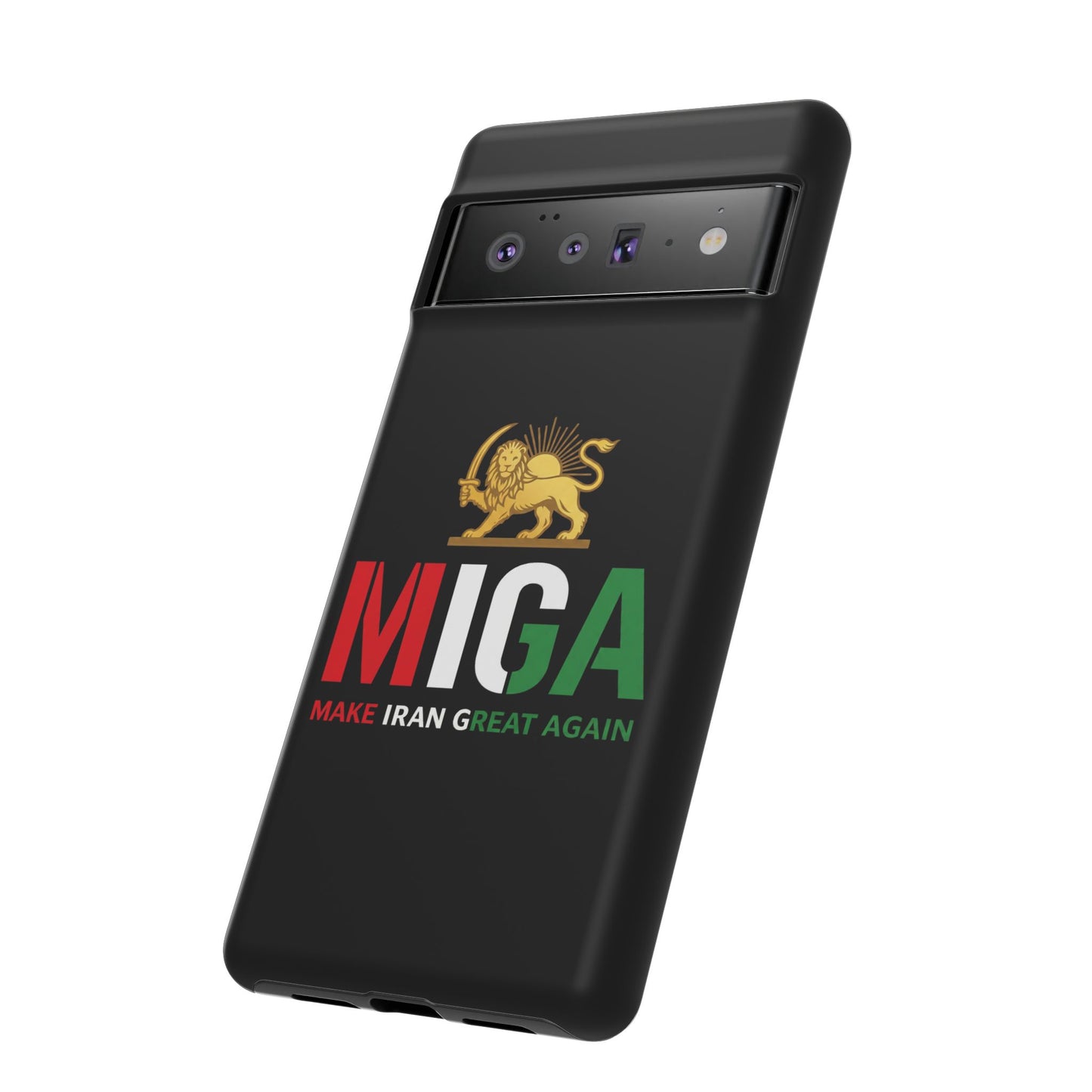 MIGA "Make Iran Great Again" Lion & Sun Phone Case