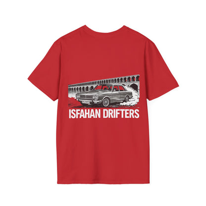 Red – Isfahan Drifters BW Tee – back