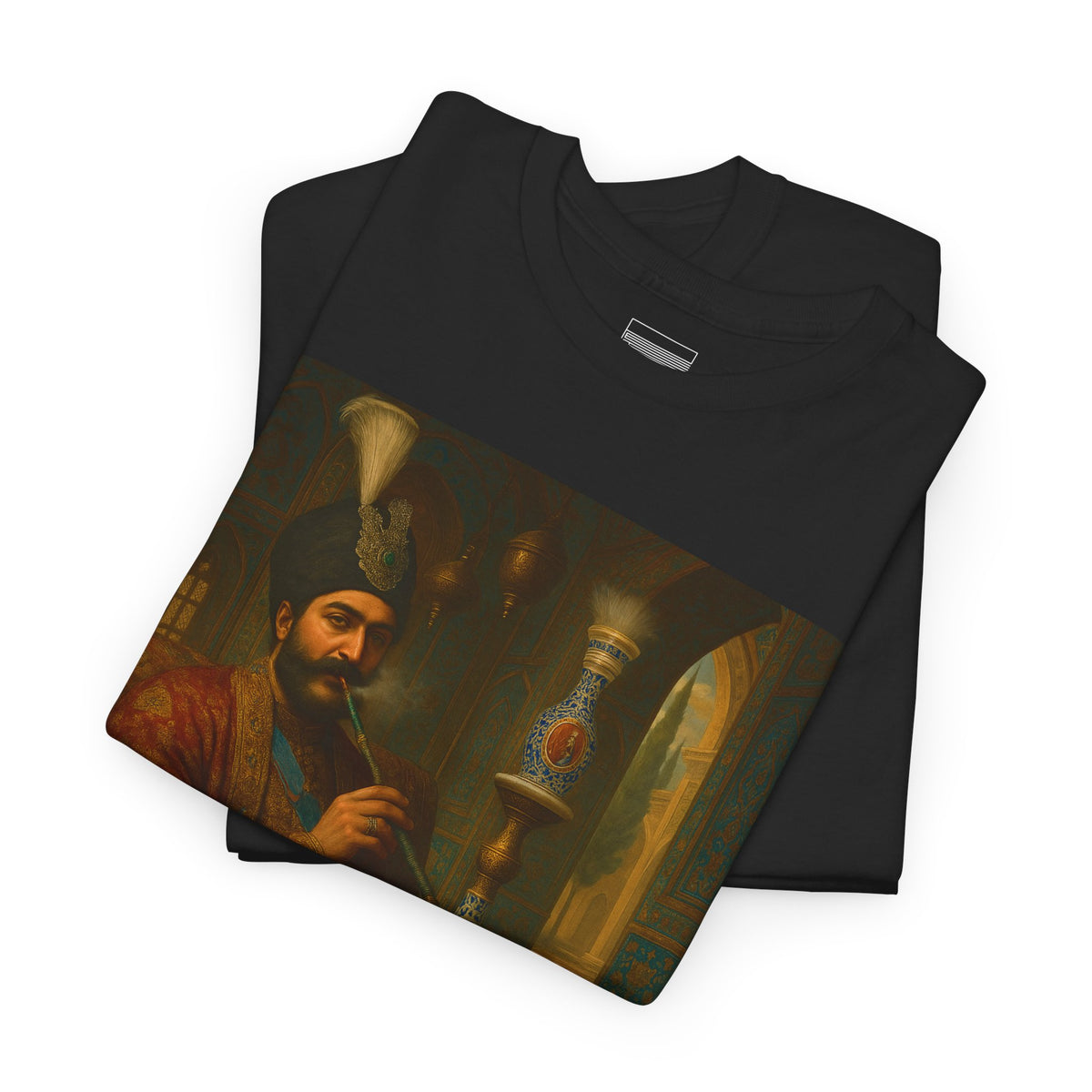 Black – Ghajar Khan I Tee – folded