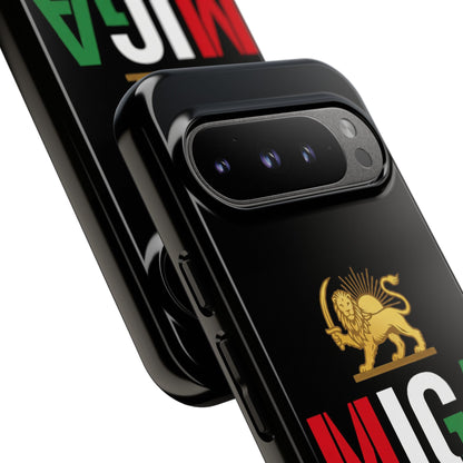 MIGA "Make Iran Great Again" Lion & Sun Phone Case