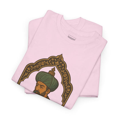 Light Pink – Shaah Abbas Tee – folded