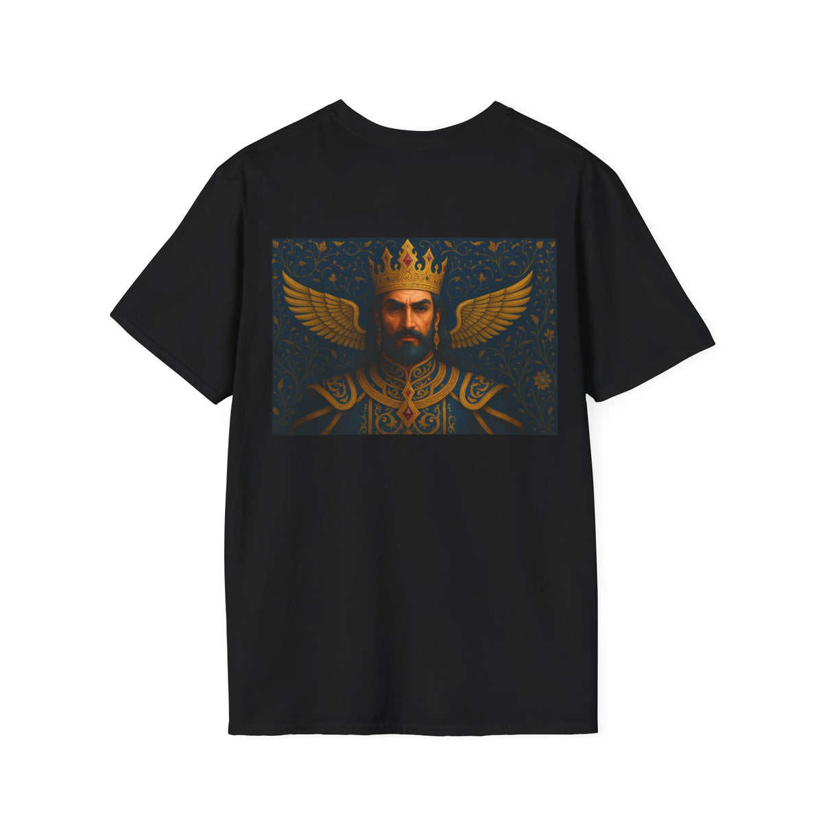 Black – Persian King Tee – back