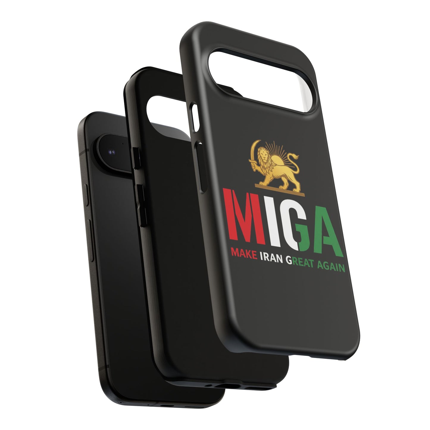 MIGA "Make Iran Great Again" Lion & Sun Phone Case