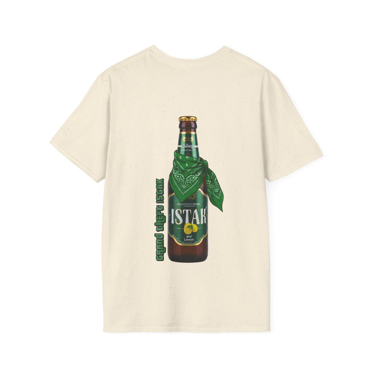 Natural – Grand Theft Istak Tee – back