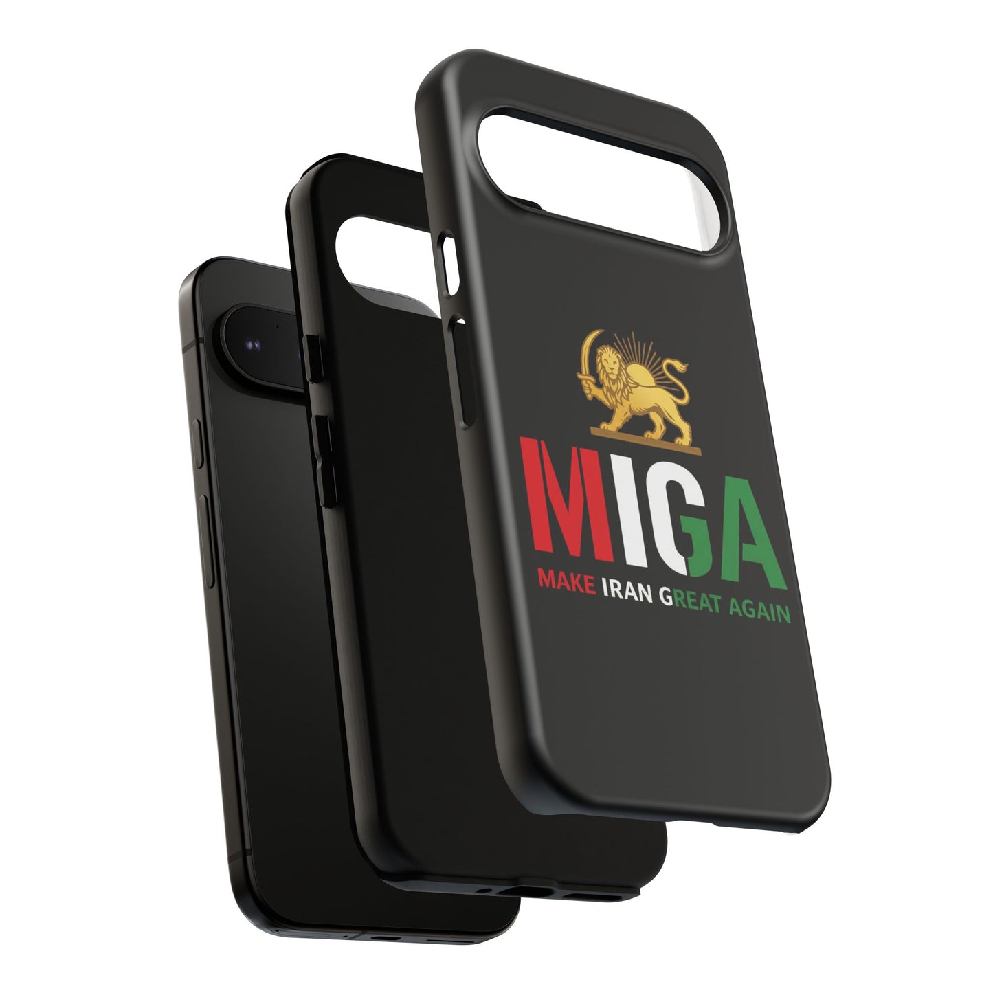 MIGA "Make Iran Great Again" Lion & Sun Phone Case