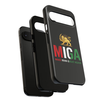 MIGA "Make Iran Great Again" Lion & Sun Phone Case