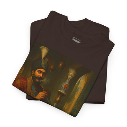 Dark Chocolate – Ghajar Khan I Tee – folded