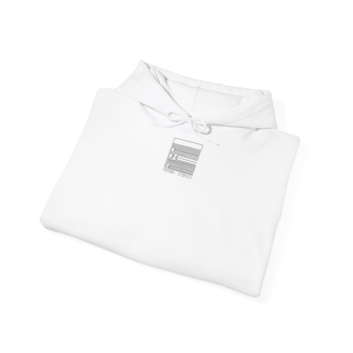 White – Persian Queen Hoodie – folded