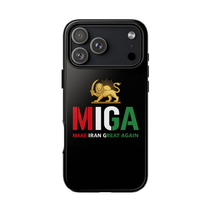 MIGA "Make Iran Great Again" Lion & Sun Phone Case
