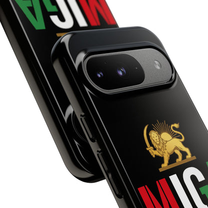MIGA "Make Iran Great Again" Lion & Sun Phone Case