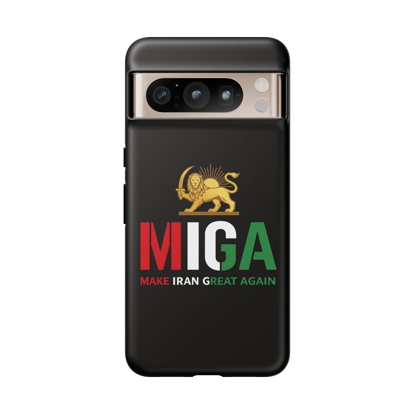 MIGA "Make Iran Great Again" Lion & Sun Phone Case