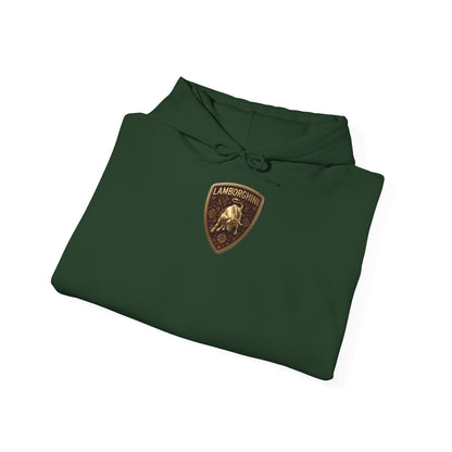 Forest Green – Toro Persiano Hoodie – folded