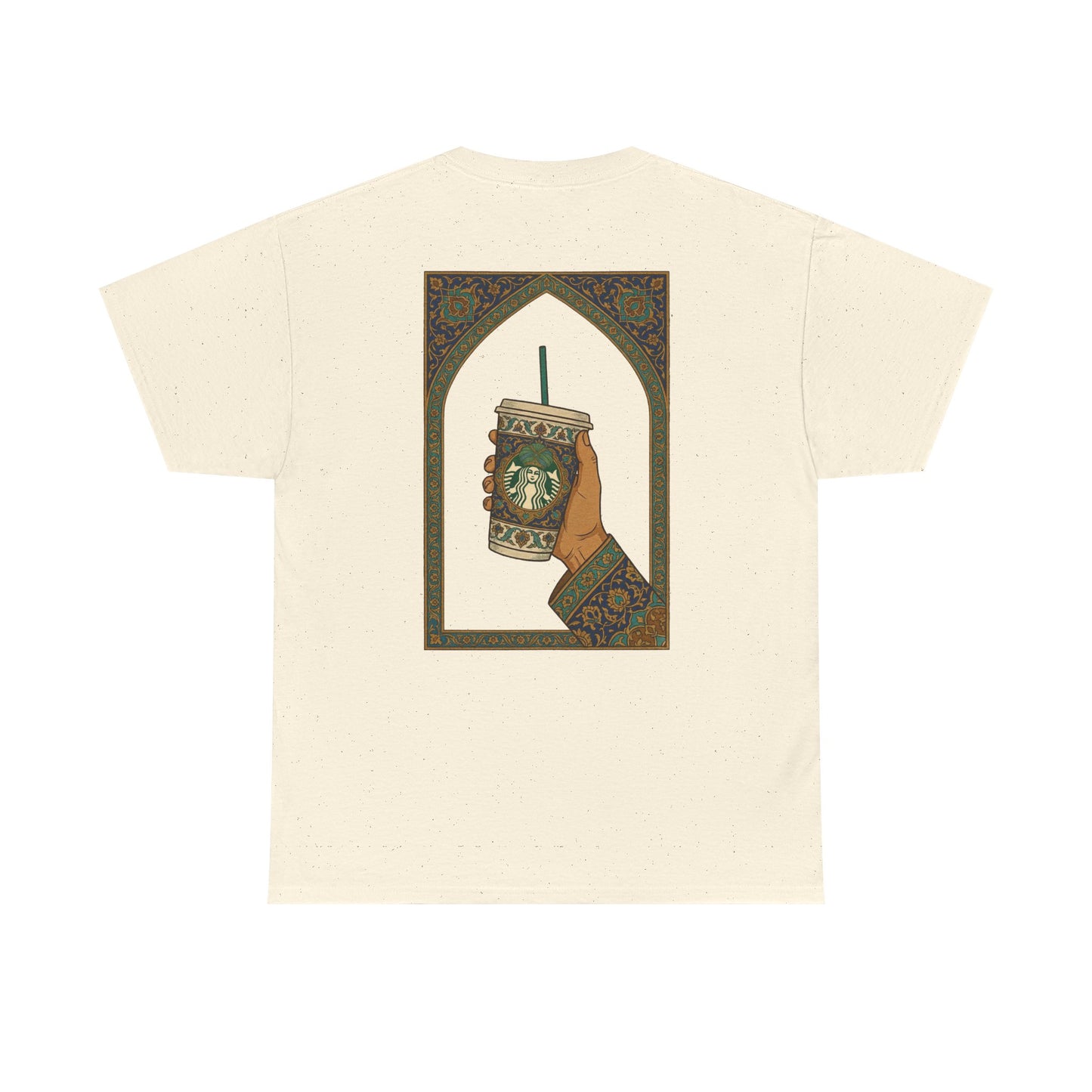 Shaah Abbas having Starbucks - Tee