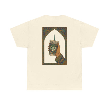 Shaah Abbas having Starbucks - Tee