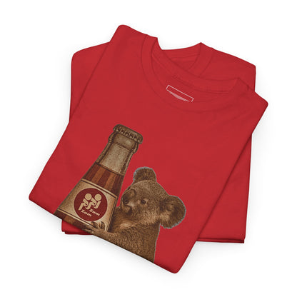 Red – ZamZam Koala Tee – folded