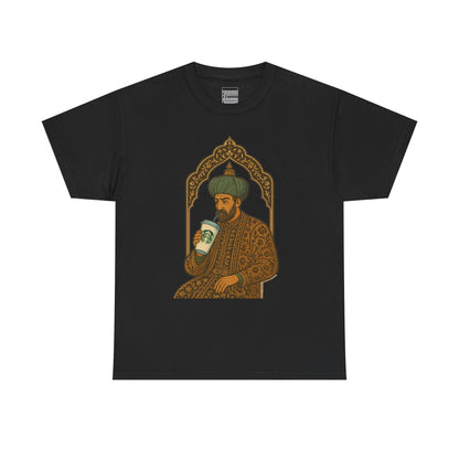 Black – Shaah Abbas Tee – front