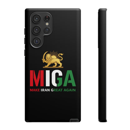 MIGA "Make Iran Great Again" Lion & Sun Phone Case