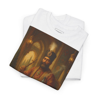 White – Ghajar Khan II Tee – folded