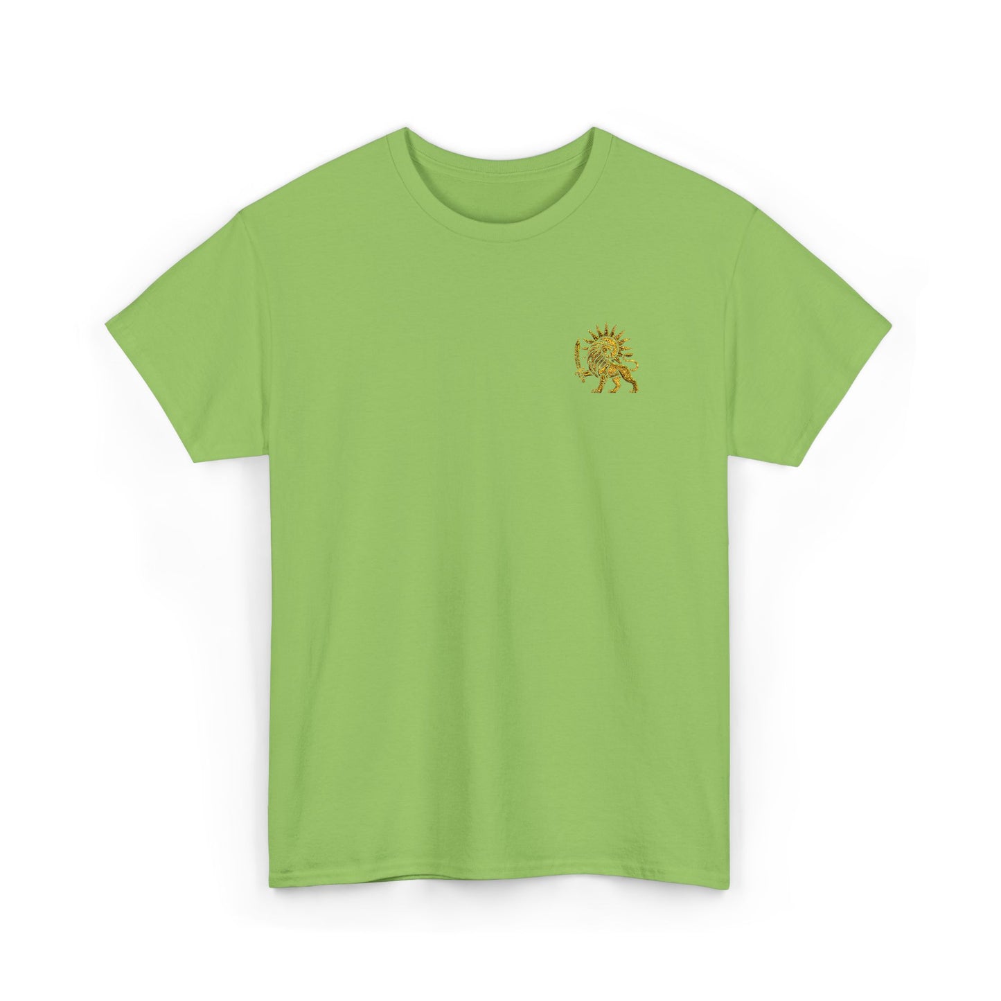 Persian Lion & Sun - Embroidered Tee