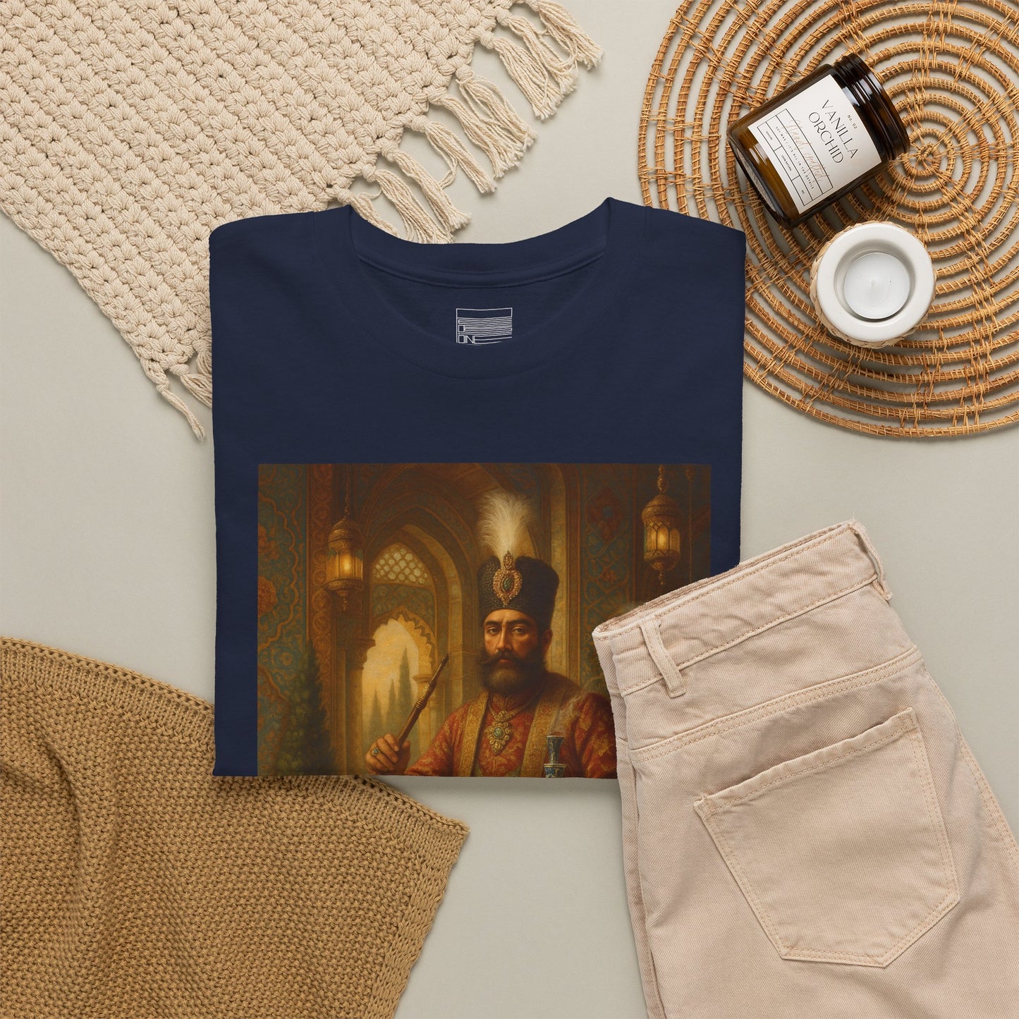 Ghajar Khan with Hookah 2 - Tee