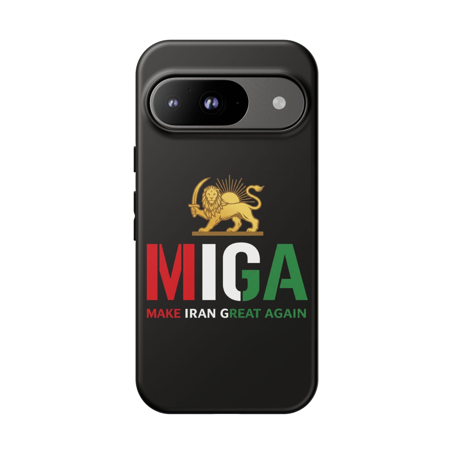 MIGA "Make Iran Great Again" Lion & Sun Phone Case