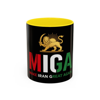 MIGA Heritage Lion & Sun Coffee Mug