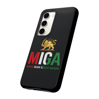 MIGA "Make Iran Great Again" Lion & Sun Phone Case