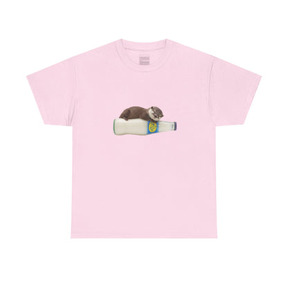 Otter sleeping on AbAli - Tee