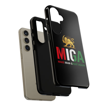MIGA "Make Iran Great Again" Lion & Sun Phone Case