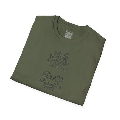 Military Green – Eternal Guardians Tee – folded