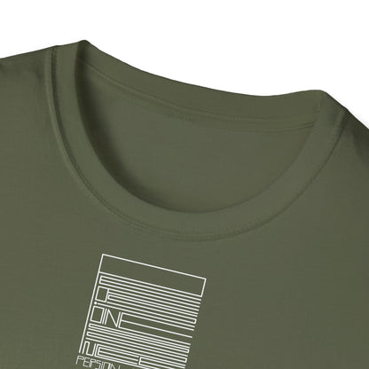 Military Green – PEssence Tee – close-up