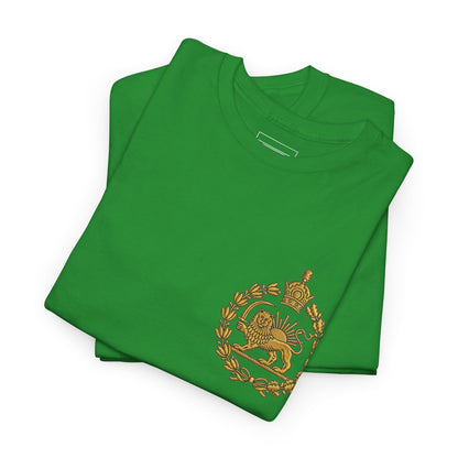 Irish Green – Pahlavi Imperial Tee – folded