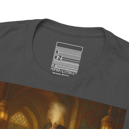 Dark Heather – Ghajar Khan II Tee – close-up
