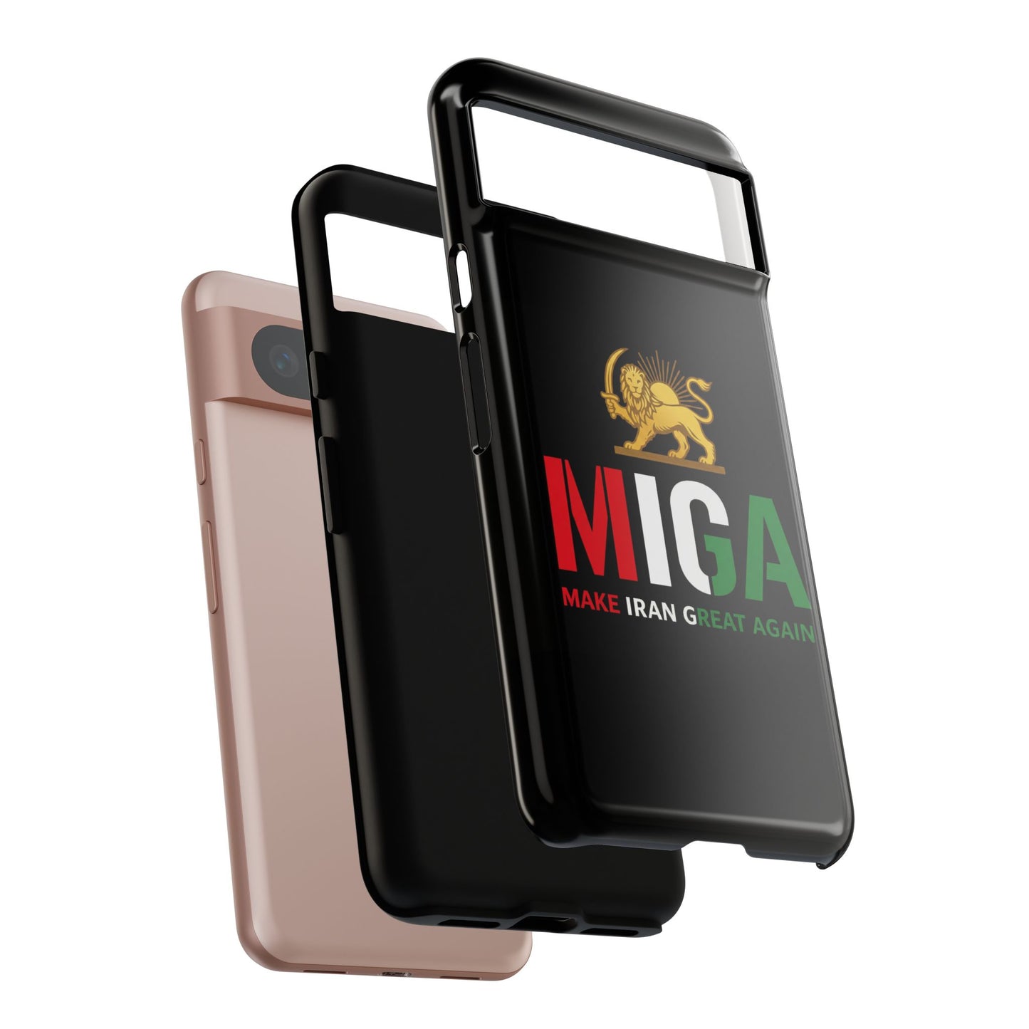 MIGA "Make Iran Great Again" Lion & Sun Phone Case