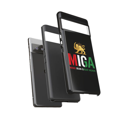 MIGA "Make Iran Great Again" Lion & Sun Phone Case