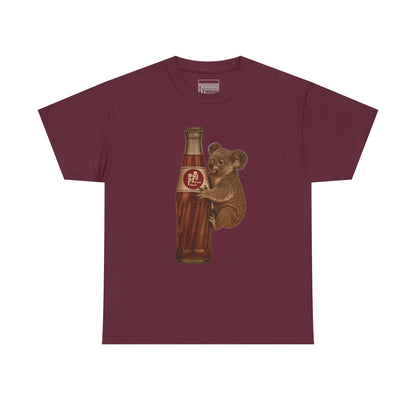 Maroon – ZamZam Koala Tee – front