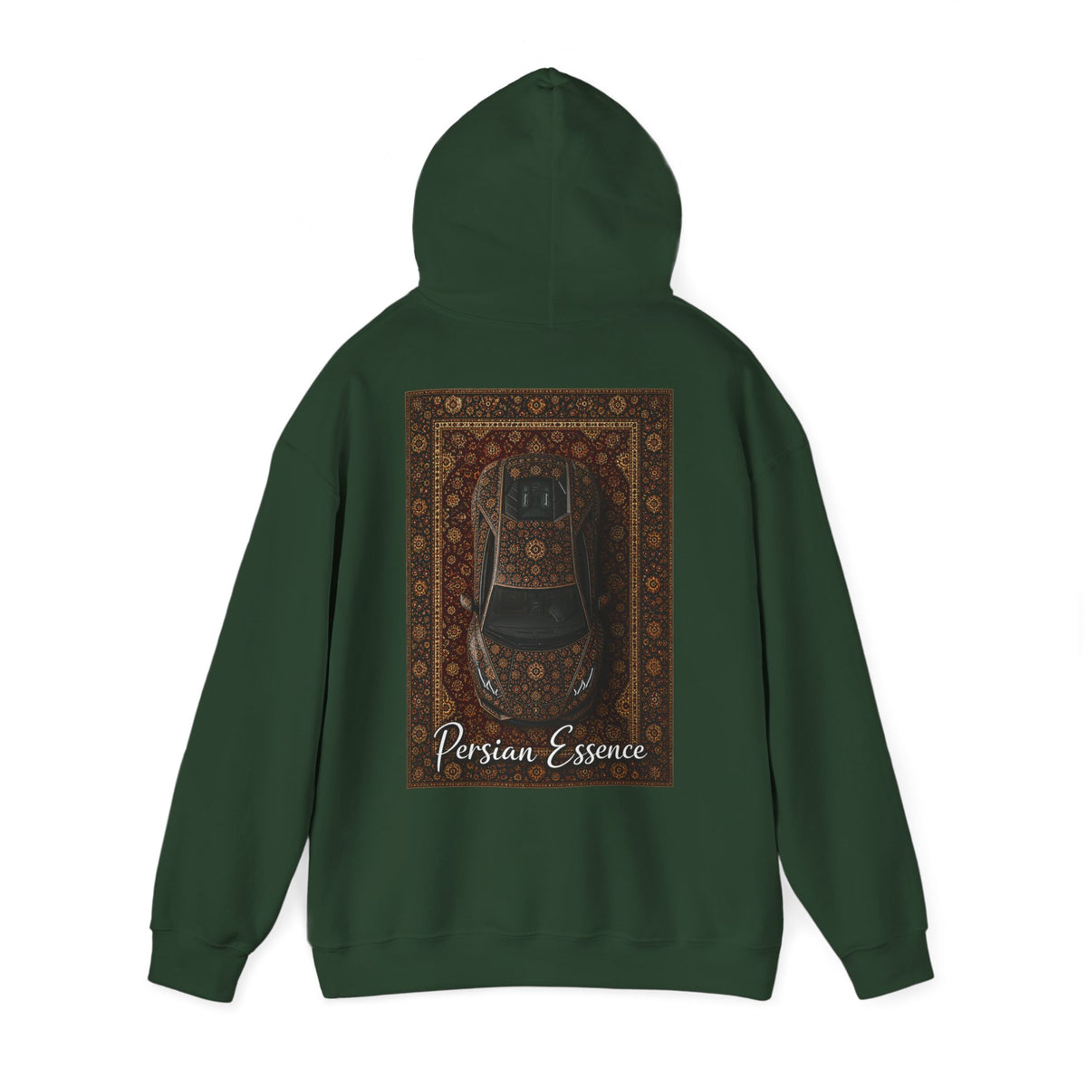Forest Green – Toro Persiano Hoodie – back