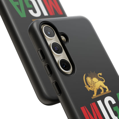 MIGA "Make Iran Great Again" Lion & Sun Phone Case